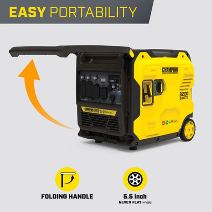 Champion Power Equipment 6500W Dual Fuel Port Inverter Generator 201532