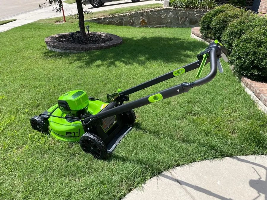 Greenworks 80V 21-Inch Self-Propelled Lawn Mower