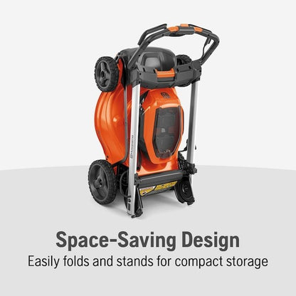 Husqvarna Lawn Xpert LE322R 40-Volt 21-in Self-Propelled Battery Push Mower