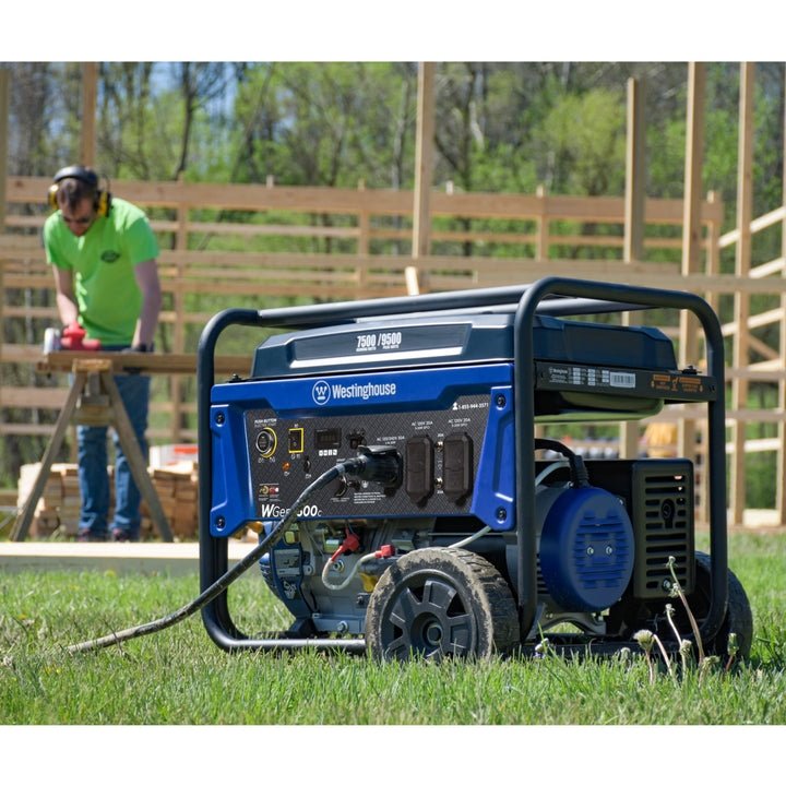 Westinghouse WGen7500c 9500 Peak Watt Portable Generator