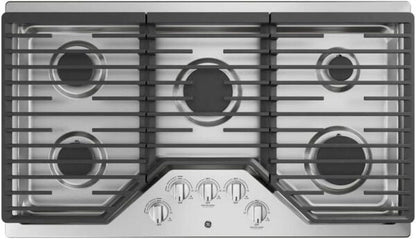 GE 36-Inch Built-in Gas Cooktop JGP5036SLSS