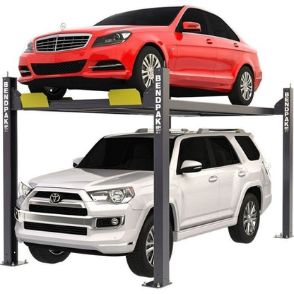 BendPak 4-Post Compact Car Lift, 7000-Lb. Capacity,
