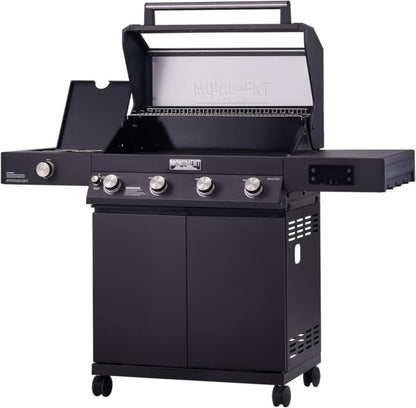 Monument Grills Denali 425 Black Smart Tech Propane Gas Grill