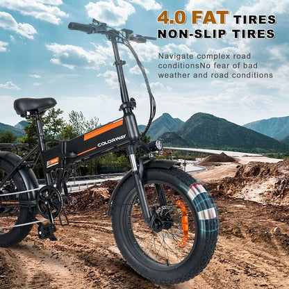 Colorway ORANGE Electric Bike