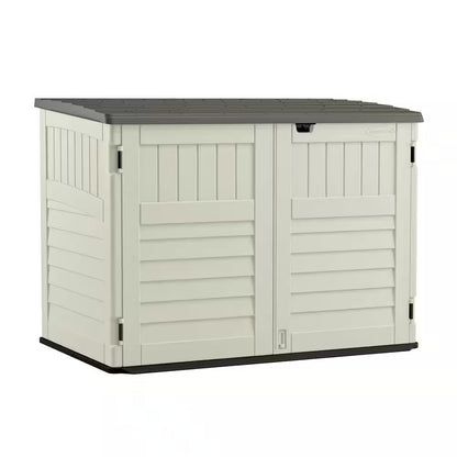 Stow-Away 3 Ft. 8 In. X 5 Ft. 11 In. Resin Horizontal Storage Shed