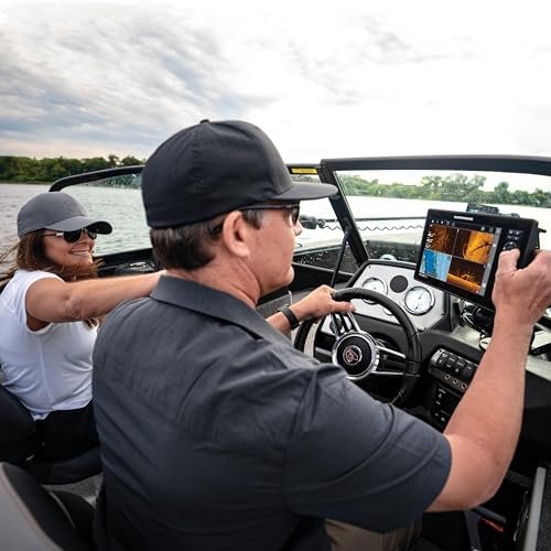 Humminbird XPLORE 10 GPS Fish Finder with Transducer, MEGA Side Imaging+ & HD Touchscreen Display