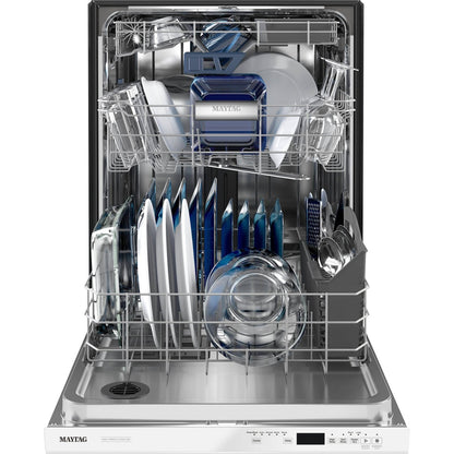 24” Top Control Dishwasher with Dual Power Filtration, PowerBlast® Cycle and 3rd Level Rack – 47 dBA