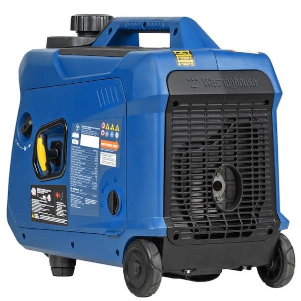 4,000-Watt Gas Powered Portable Inverter Generator with Recoil Start, LED Data Center